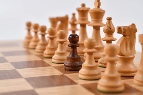 Chess pieces stand out from competition